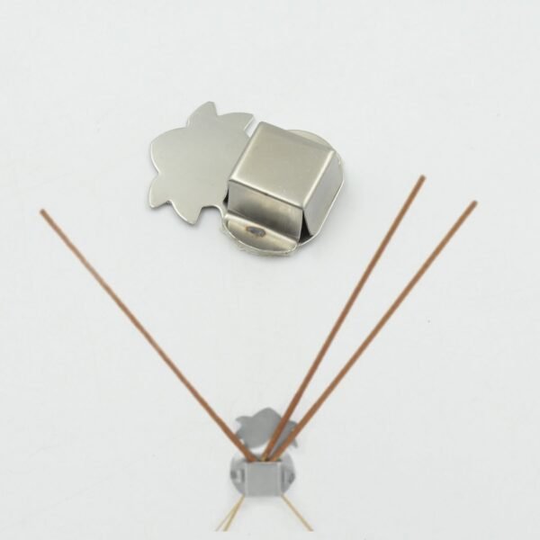 04_82d20ec9-a79f-43d9-bfff-8d071cd4b321.jpg Stainless Steel Agarbatti Stand (12 Pack): Self-Adhesive, Wall Mounted