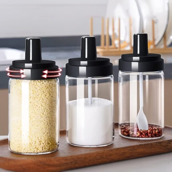 04_85dc5b70-2fbb-4657-b6fa-b342f0101d04.jpg Spice Box Glass Jars Multipurpose Masala Seasoning Box Set (1 Pc)