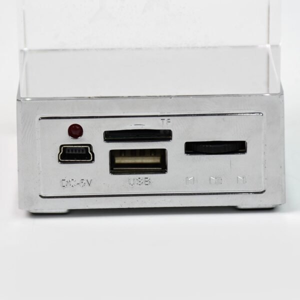 3D Mix Design LED Light, Desk Decor, LED Light Base, USB Charging (1 Pc / Mix Design)