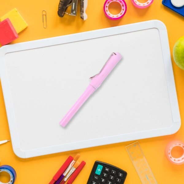 Pink 2-in-1 Everlasting Magic Pencil Replaceable Eraser – Inkless, Reusable, Portable