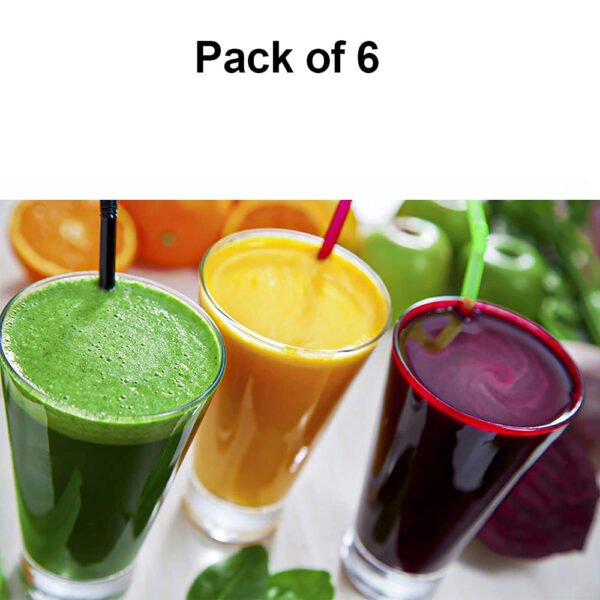 04_886c9968-778f-4ed3-b48f-8677ddce3d13.jpg Stylish look Plastic Juicy Glass, Transparent Glasses Set 300ml (6pcs)