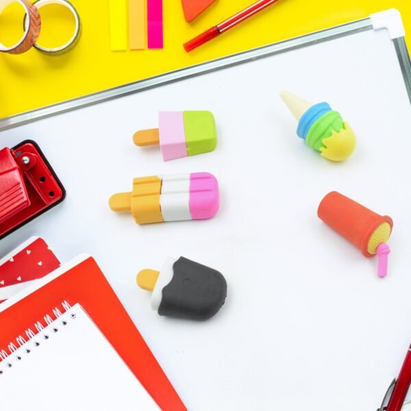 04_8e4e58fc-29df-4c19-b1b4-245dd24667d6.jpg Mini Eraser Set for Kids (5 Pieces) - Fun Designs, Party Favors, School Prizes