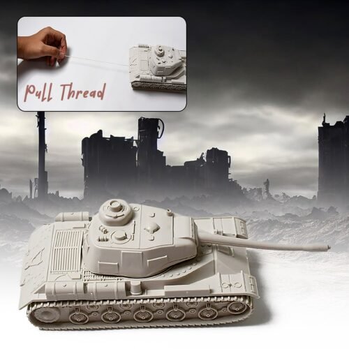 Soviet T54 Tank Miniature Model – Military Simulation Armor Collectible