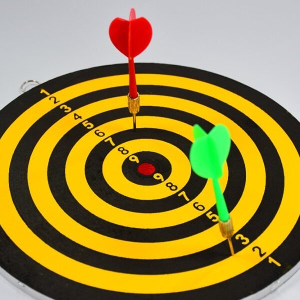 Small Dart Board with 2 Darts – Sports & Indoor Game for Kids