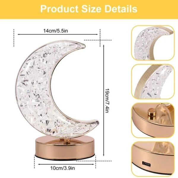 04_91b46c81-1f06-47d3-af14-b0d791235c93.jpg Moon Crystal Touch Table Lamp with 3 Color Dimmable USB Night Light