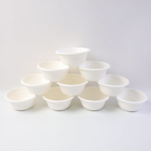 Freshee 240 ml Compostable Bagasse Bowl (10 Pc)