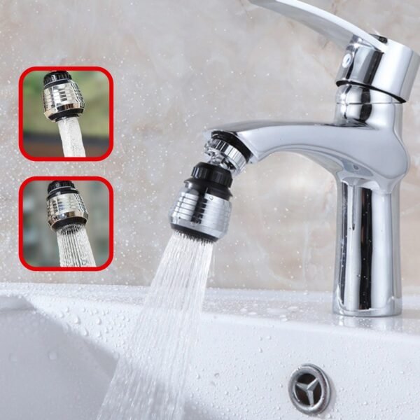 Faucet Bubbler, Faucet Aerator, Water Filter 360° Sink Use (1 Pc)
