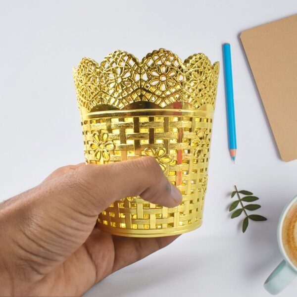 Pen holder Office Desk Metal Mesh Pen Stand (1 Pc)