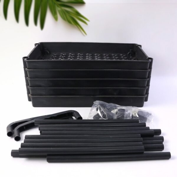 5 Layer Multipurpose Rolling Storage Rack (1 Pc)