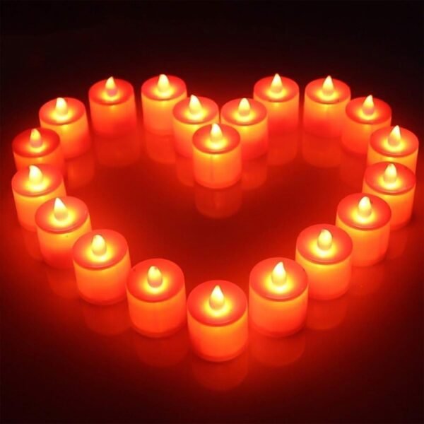 04_97fb60a0-f203-4a3b-8b10-016fd056f005.jpg Electrical Candles Diya LED Tea Light, Diwali(1 Pc / Red)