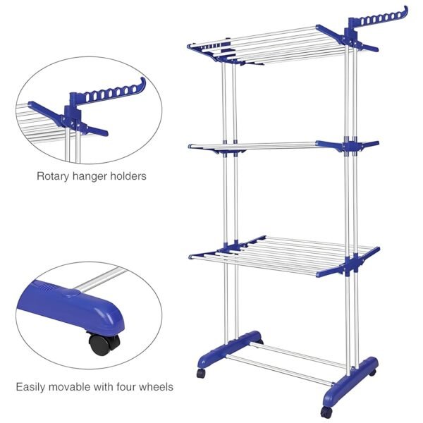 04_98e3223a-ed22-4a89-9d89-802fbb64501f.jpg Foldable Stainless Steel Clothes Drying Stand Rack