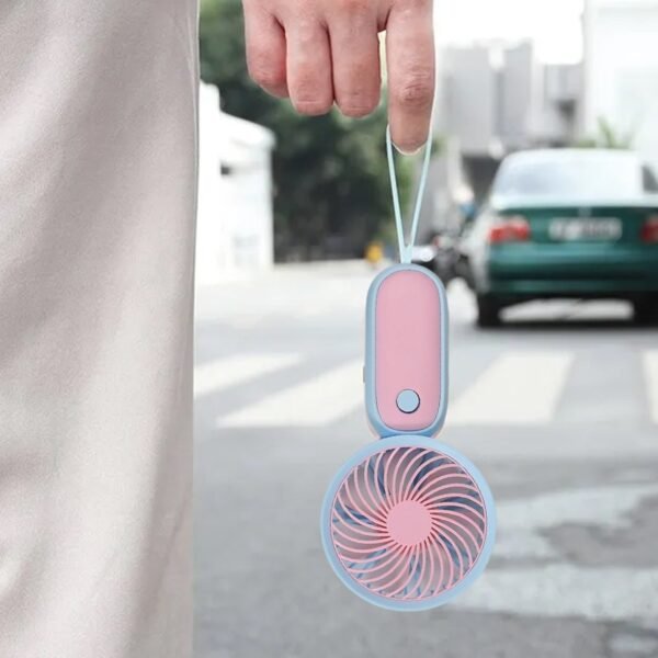 Mini Handheld Portable Rechargeable Fan Easy to Carry for Home Office Travel