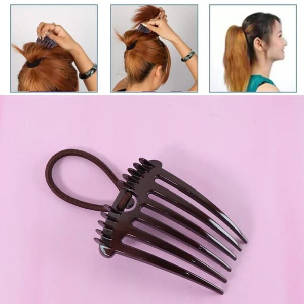 04_Comb_c2636fa4-b1d7-4813-bd2c-f0e433d0e303.jpg Volumizing Hair Bun Comb Clip (1 Pc)