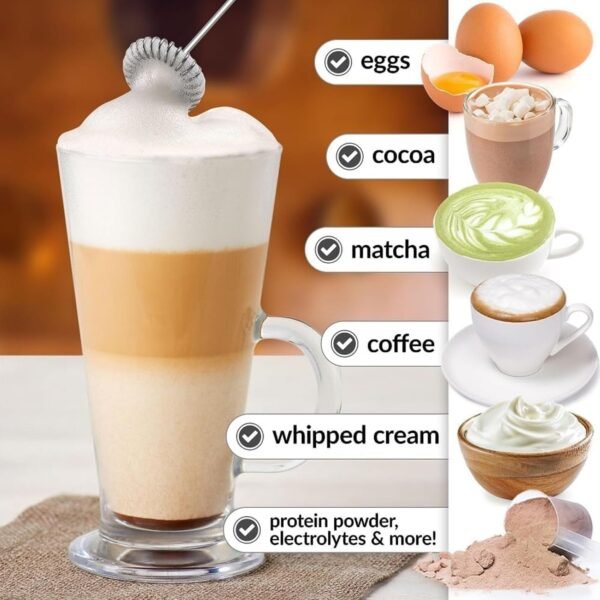 Handheld Mixing & Frothing Blender (1 Pc)