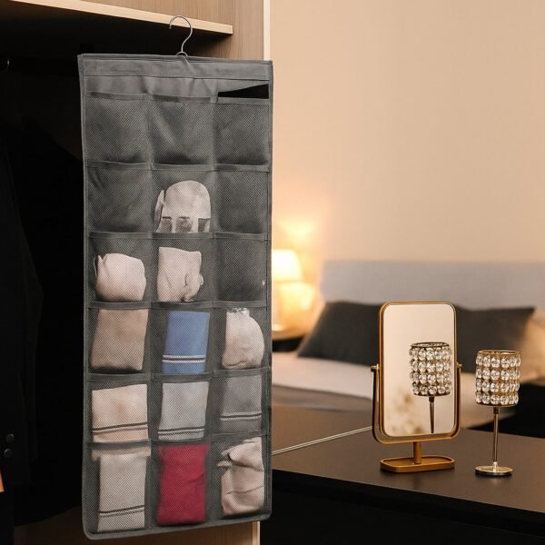 Under Garment Organizer Hanging Storage Bag (80 x 38 Cm / 1 Pc)