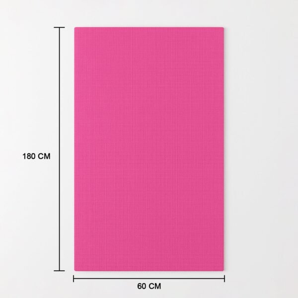 Yoga Mat Eco-Friendly for Fitness & Gym – Non-Slip Exercise Mat (180x60cm)