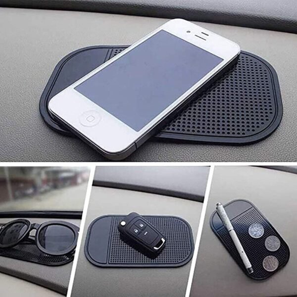 Car Non-Slip Mat Car Holder, Non-Slip Mat Anti-Slip Car Gel Pad for Dashboard