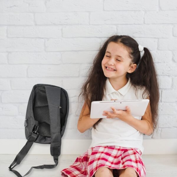 Waterproof Anti-Theft Crossbody Sling Bag – PU Leather with USB Charging