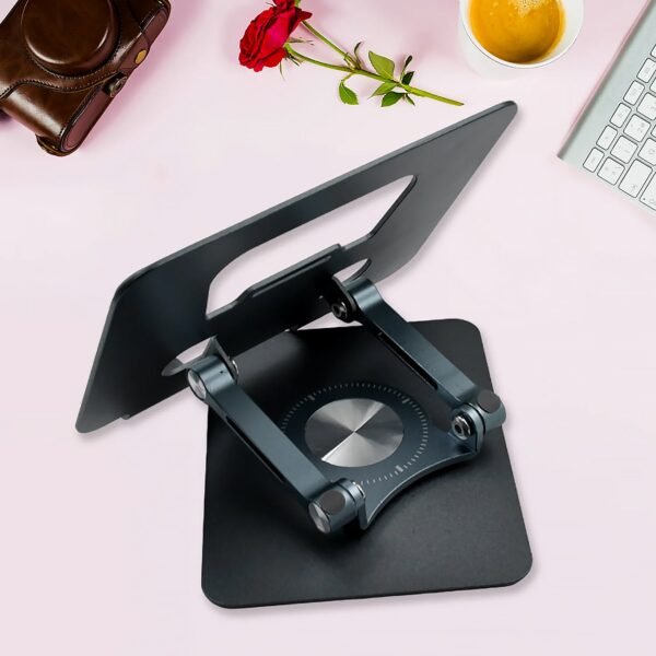 Aluminum Alloy 360°Rotating Bracket, Adjustable Laptop Stand