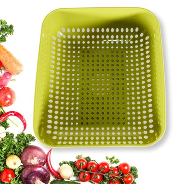 04_aa43dbde-3f60-481c-8e02-c9f93ebdd586.jpg Multipurpose Small Plastic Kitchen Basket, Vegetables and Fruits Washing, (20x17 Cm)