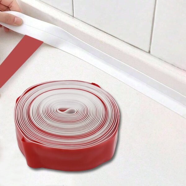 Kitchen Wall Sealing Strip Tape Waterproof Oil Proof Caulk Tape for Corners Gaps