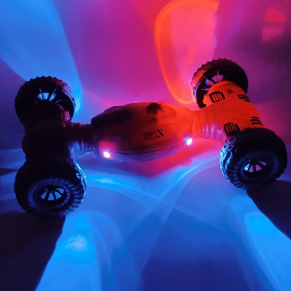 Remote Control One-Key Deformation Stunt Car (1 Set)
