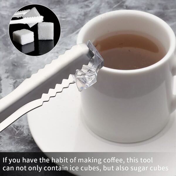 04_ba0f6d87-e78e-41b0-99ad-a6e7f7769c35.jpg Stainless Steel Tong Lifting Ice Cubes, Sugar Cubes | Serving Tongs (13 Cm / 1 Pc)