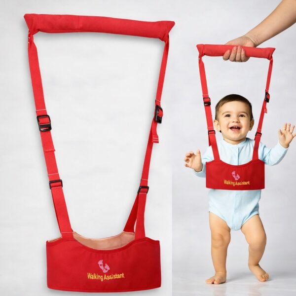 Adjustable Baby Walking Assistant Harness with Safety Support Belt (1 Pc)