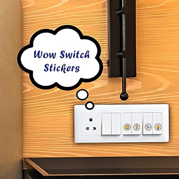Smart Switch Icon Sticker Sheet (1 Sheet, 88 Icons)