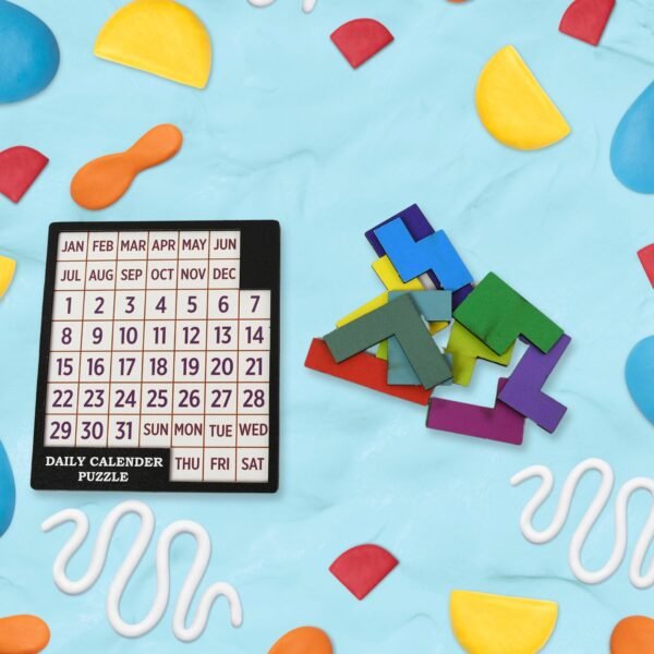 04_bae43c79-3cdf-4ad0-a759-d14d312c45c1.jpg Wooden Daily Calendar Puzzle (Multicolor / 1 Set)