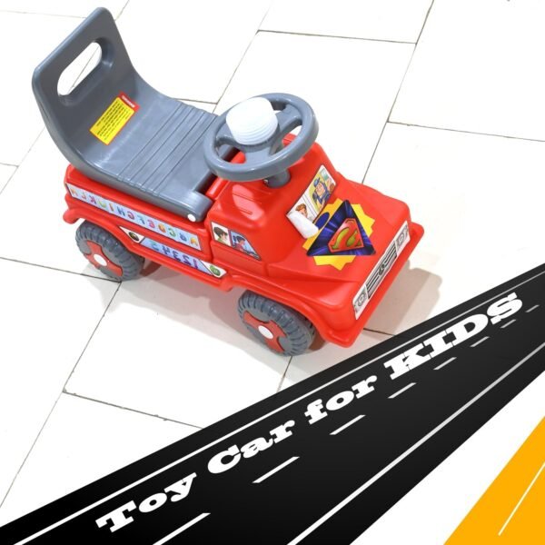 Kids Baby Ride-On Push Car with Musical Horn & Backrest – Perfect Toy for Toddlers