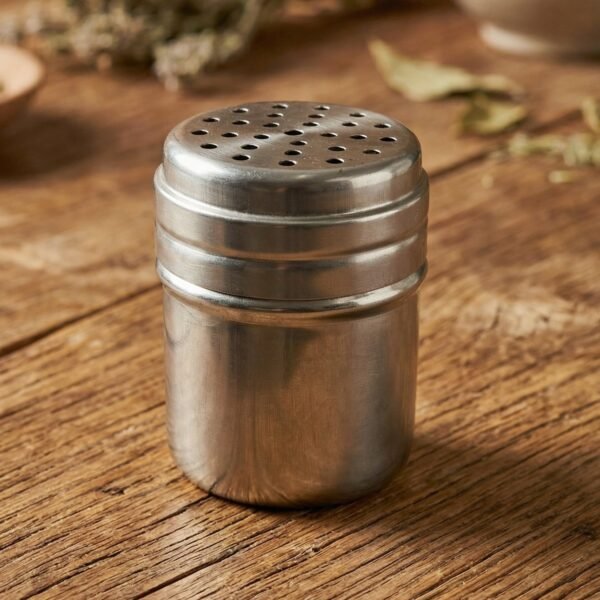Multipurpose Stainless-Steel Spice Shaker Container (1 Pc)