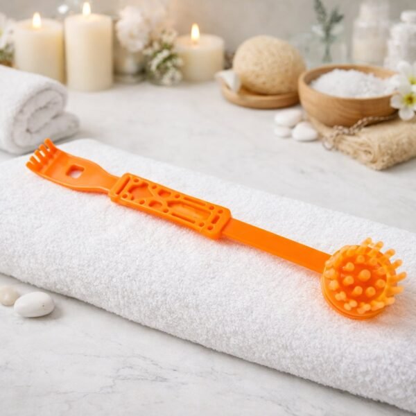 Long Handle Body Massage Roller Stick (1 Pc)