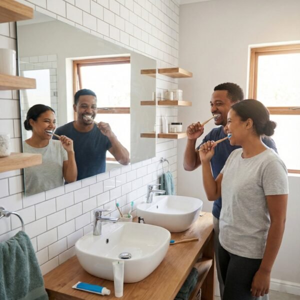 Eco-Friendly Bamboo Toothbrush Twin Pack (12 Packets × 24 Pieces)