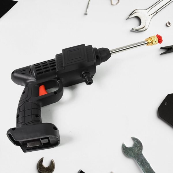 04_c02760ab-4c3e-4707-ad33-bf75e16b5f17.jpg Double Battery 18.5V Rechargeable Electric, Car Washer Gun (1 Set)