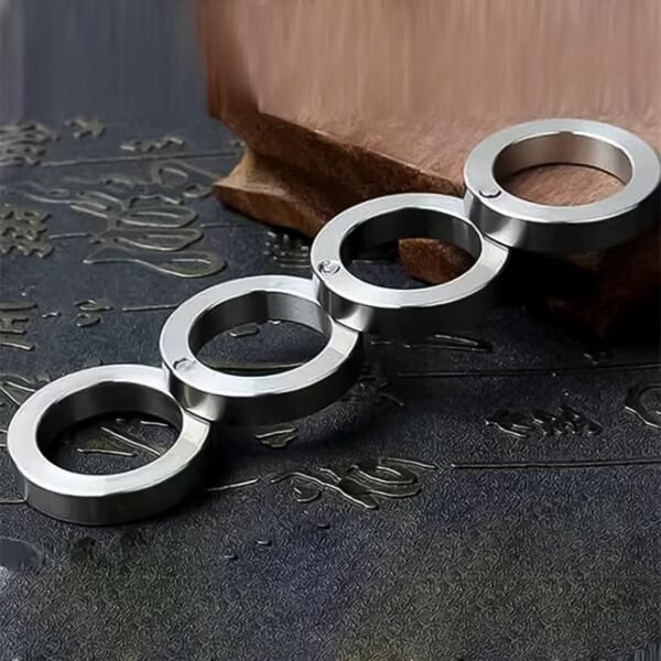 04_c120df1d-8670-4e1a-8595-1ba165cf0f9d.jpg Portable 4 Finger Ring Unique Rotating Folding Ring (1 Set)