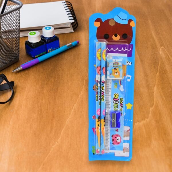 Cartoon Wooden Pencil Set for Kids (Mix Color / 1 Set)
