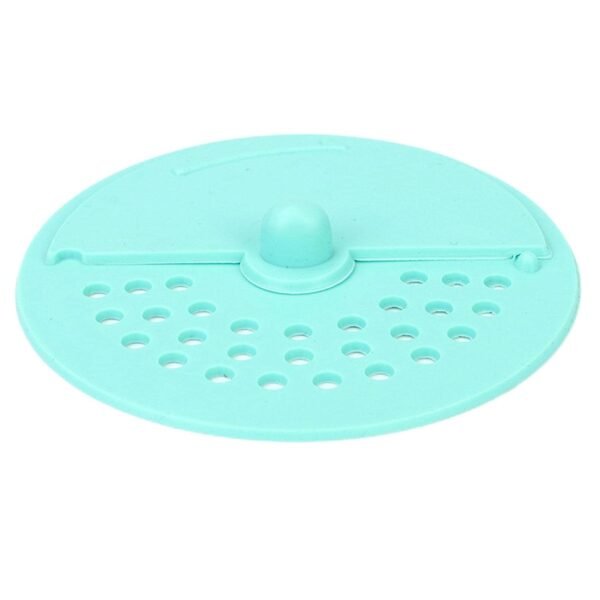 04_c3071bc9-bb19-444f-830c-dfd6f95b59d4.jpg Drain Cover Round Rubber Anti-Odor Floor Drain Shower Waste Water Filter Silica