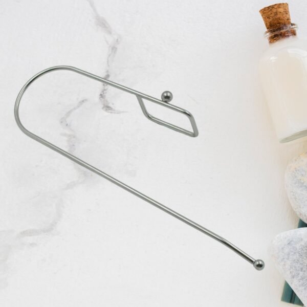 04_c3feb5ad-7272-4f91-afc1-dfc2a9b332e6.jpg Stainless Steel Drill Free Self-Adhesive Paper Roll Holder Tissue Paper Stand Towel Bar Hanger Kitchen Towel Holder for Kitchen Bathroom Toilet (Pack of 1)