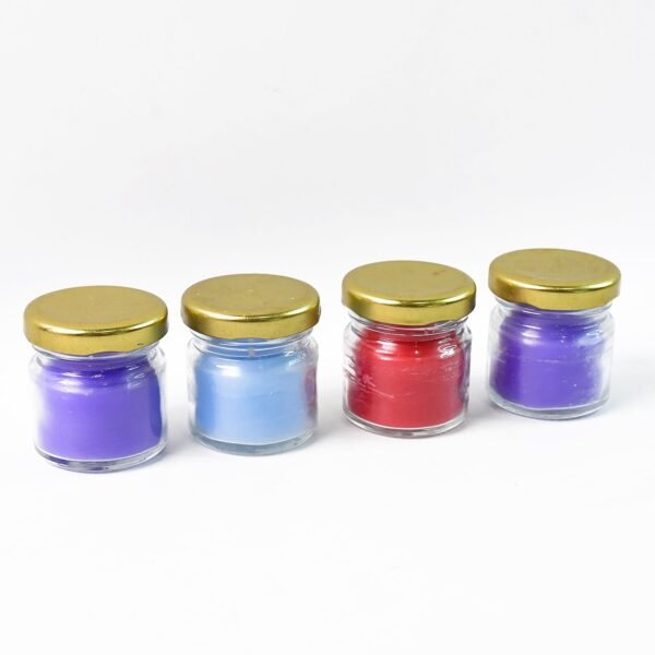 04_c49a2c52-c6f0-444b-9e89-3a455b3ad550.jpg Wax Candle Set in Glass Jars with Gold Lids (4 Pc)