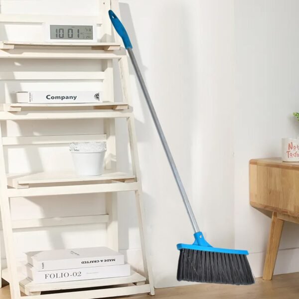 Long Handle Floor Scrub Brush for Cleaning Stiff Bristle Scrubber for Bathroom