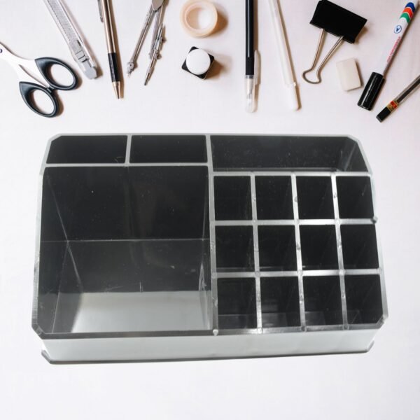 04_c8ed1879-ad11-4233-b34a-984b4a44225b.jpg Cosmetic Organiser 16 Compartment Cosmetic Makeup Storage Organiser Box