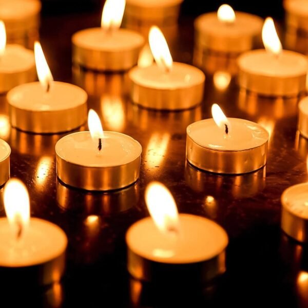 Tealight Candles Set, Smokeless Candles, Diwali (10 Pcs set)