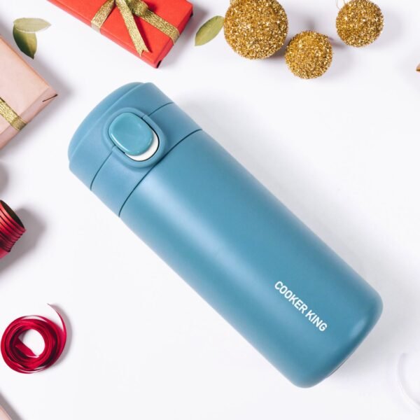 Stainless Steel Insulated Vacuum Bottle With Insulated Cap Lock (320ml Approx)