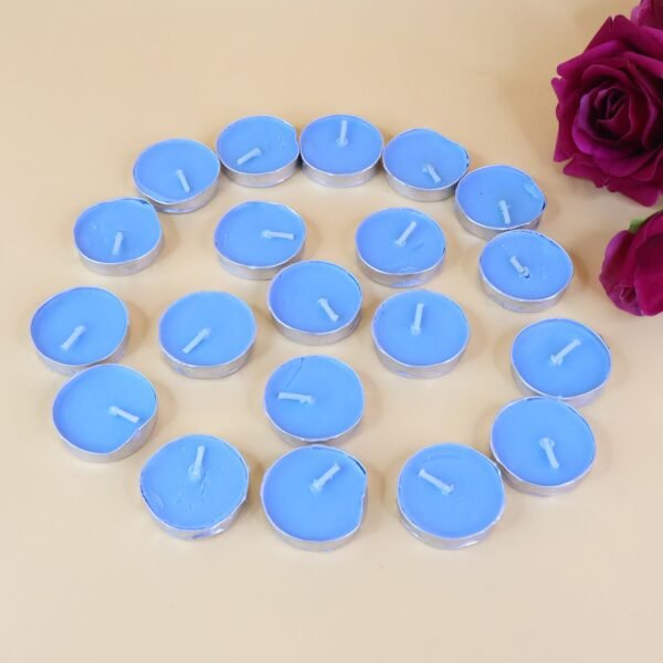 04_ca94d82a-0baf-4c17-8c55-4caf1b93fe69.jpg Multicolor Tea Light Candles - (20 Pc)
