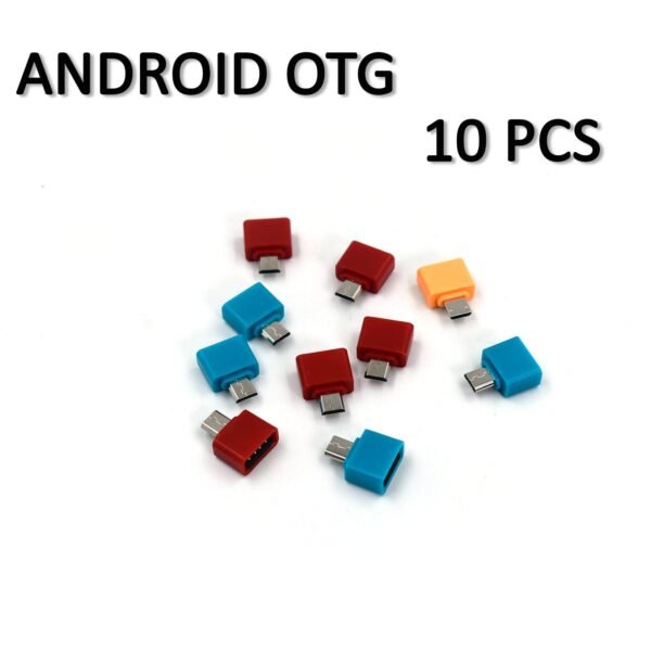 OTG Type C & USB to Micro USB Adapter (Pack of 20)
