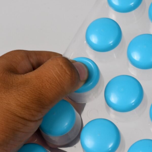 Smart Push Out Round Shape Mini Ice Cube Trays ,Silicone Chocolate Mold Maker