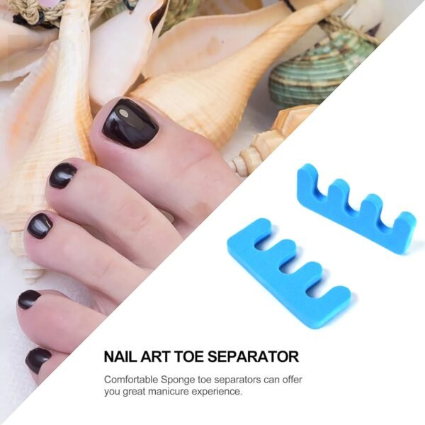 Toe Separators, Toe Spacers Sponge Toe Stretcher Pedicures (1 Pair)