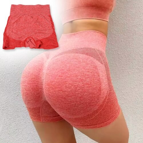 High Elastic Peach hip Lifting Yoga Shorts