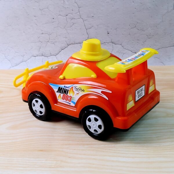 Funwoods Friction-Powered Cartoon Racing Car Toy - (1 Pc)